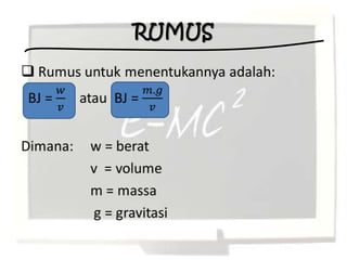 RUMUS
 