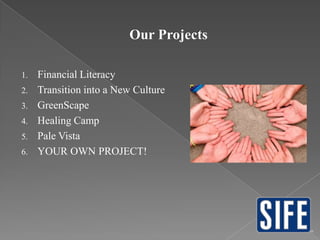 SIFE Info Session Powerpoint | PPTX