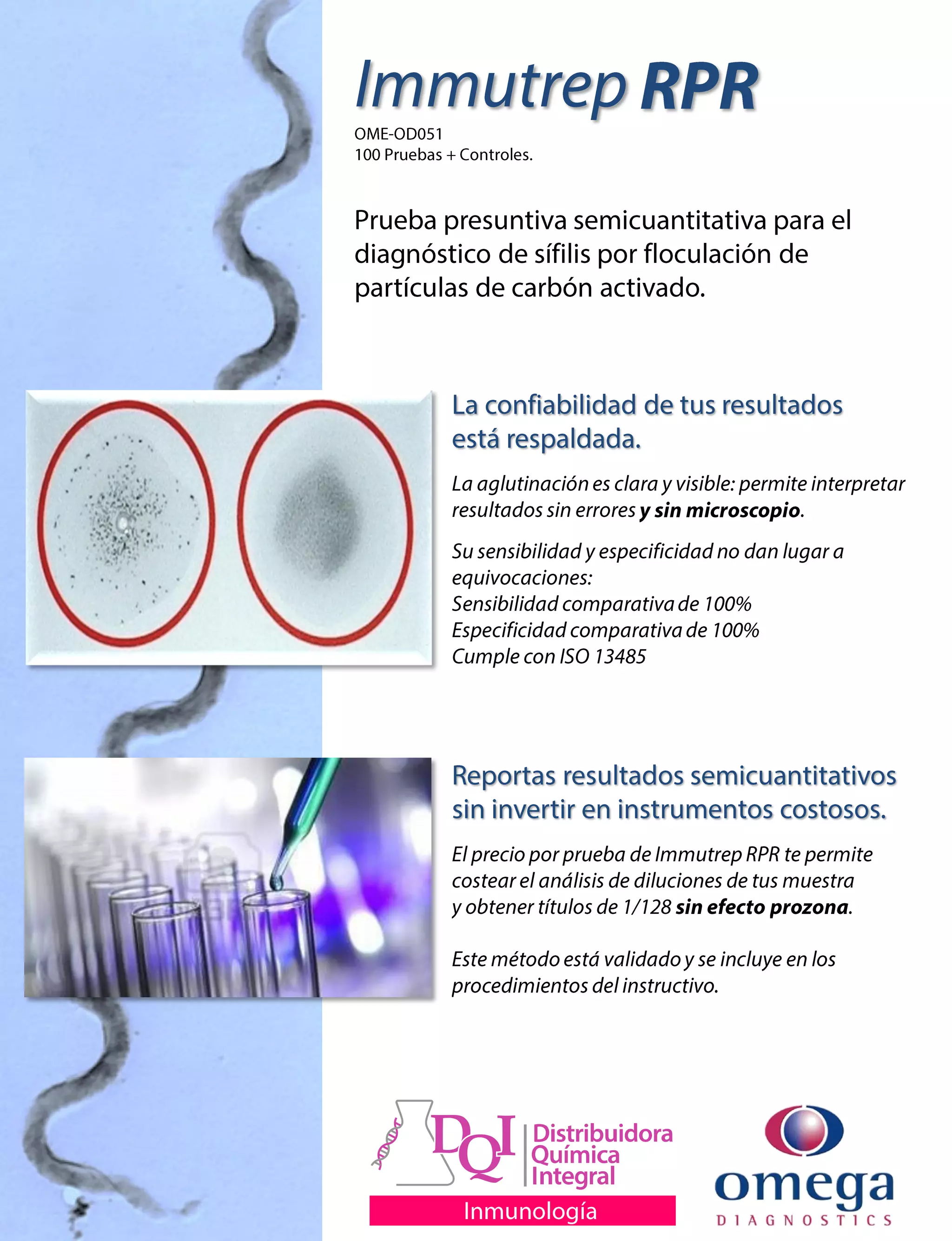 Omega Rpr Kit Omega Immutrep RPR - Sífilis | PDF