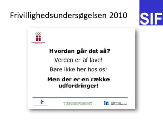 Frivillighedsunders?gelsen 2010