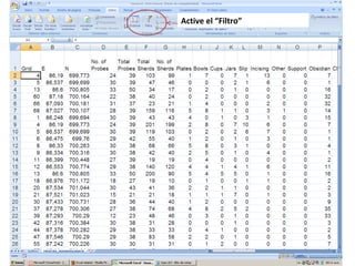Sig Excel File Sig en Excel (Microsoft) para Arqueología | PPT