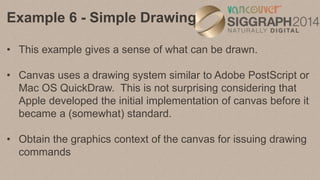 Example 6 - Simple Drawing
 