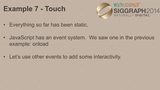 Example 7 - Touch
 