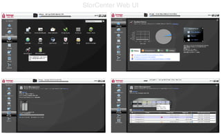 StorCenter Web UI