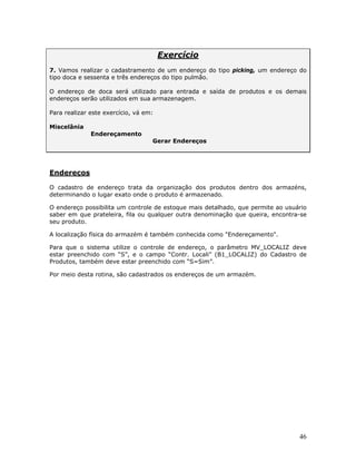 Microsiga Protheus WMS