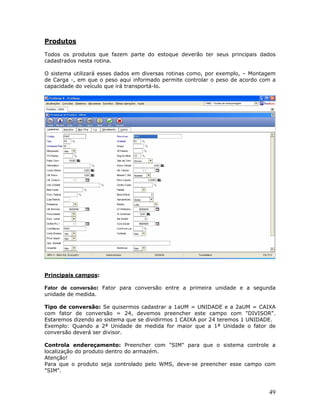 Microsiga Protheus WMS