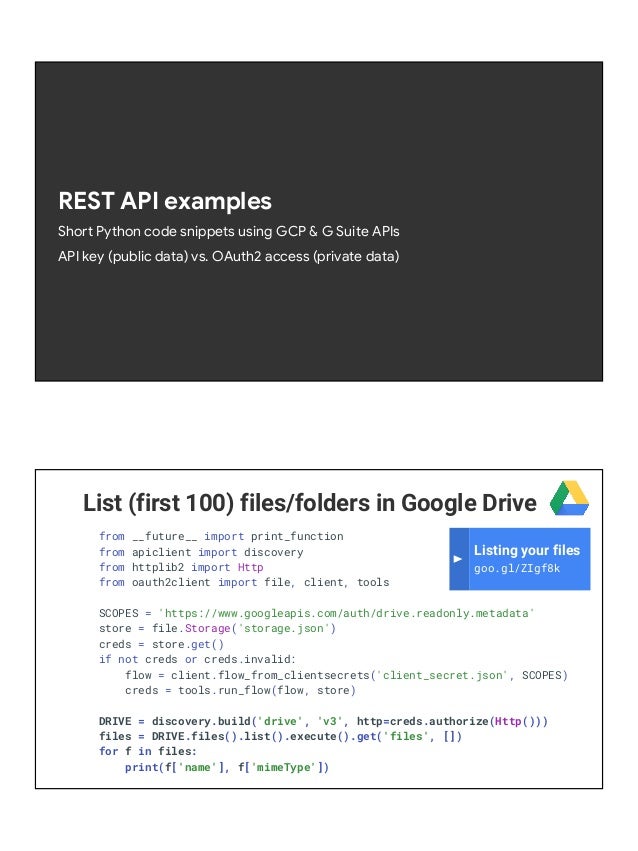 google cloud print api example