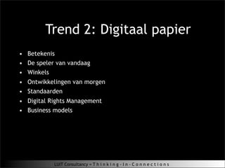 Eindejaars SIG overwegingen 2009