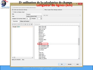 Longueur de lignes (km)
 