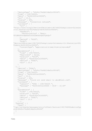 Sigfox API Documentation | PDF