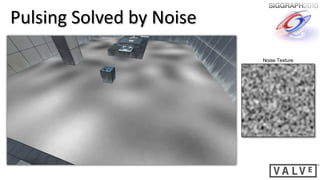 Pulsing Solved by Noise
                          Noise Texture
 
