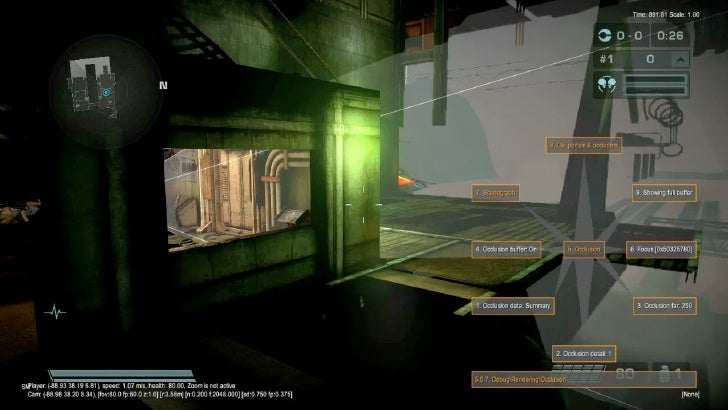 Occlusion testsTests happen in parallelEach object consists of one or more partsFirst test object bounding box –Skip fo...