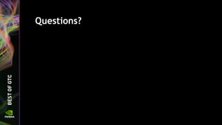 Questions?
 