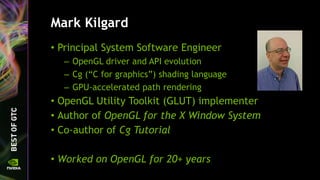 OpenGL 4.5 Update for NVIDIA GPUs