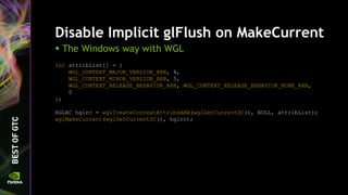 OpenGL 4.5 Update for NVIDIA GPUs