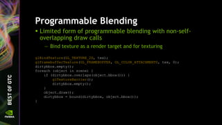 OpenGL 4.5 Update for NVIDIA GPUs