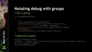 OpenGL 4.5 Update for NVIDIA GPUs