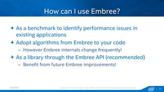 Embree Ray Tracing Kernels | PDF