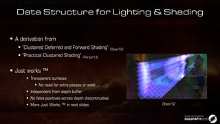Data Structure for Lighting & Shading









 
