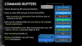 Siggraph 2016 - Vulkan and nvidia : the essentials | PPTX