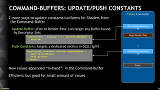 Siggraph 2016 - Vulkan and nvidia : the essentials | PPTX