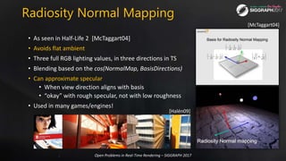 Past, Present and Future Challenges of Global Illumination in Games | PPTX