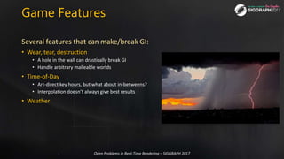 Past, Present and Future Challenges of Global Illumination in Games