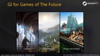 Past, Present and Future Challenges of Global Illumination in Games