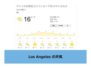 Los Angeles の天気
 