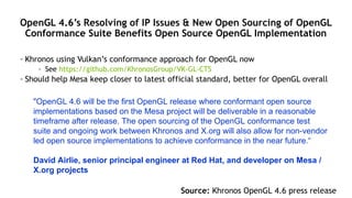 NVIDIA OpenGL and Vulkan Support for 2017 | PPT