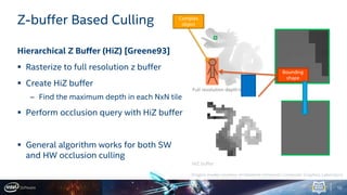 Occlusion Culling Algorithm Masked Software Occlusion Culling | PDF
