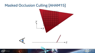 Occlusion Culling Algorithm Masked Software Occlusion Culling | PDF