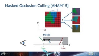 Occlusion Culling Algorithm Masked Software Occlusion Culling | PDF