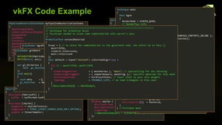 vkFX Code Example
 
