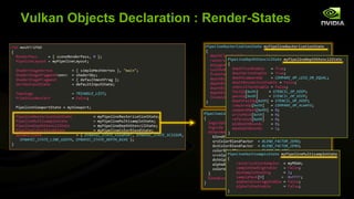 Vulkan Objects Declaration : Render-States
 