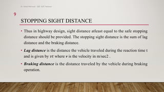 SIGHT DISTANCE for the Geometric Design in Roads.pdf