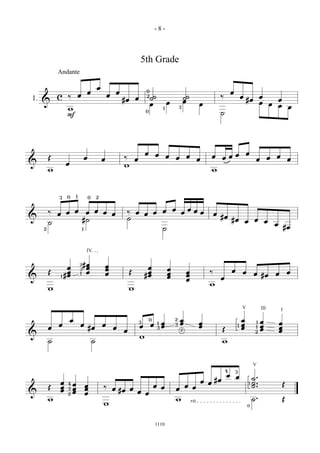 &
c ‰ œ
œ
œ
œ
œ
#œ œ ˙˙ ˙˙ ‰
œ
œ
#œ
œ
œ
w
œ œ œ
œ
˙
œ œ œ œ
Andante
1.
2
0
0
1 3
F
&
Œ
œ
œ œ ‰ œ
œ œ œ œ œ
œ
œ œ œ œ œ
œ œ œ
œ
w
w
w
&
‰ œ œ œ œ œ œ œ ‰ œ œ œ œ œ
œ
œ œ œ œ
#œ
#œ œ œ œ
œ
#œ
˙
#˙ ˙
˙2
3 0 1
1
0 2
&
Œ
#
œ
œ
œ
#œ
œ
œ
œ
œ
œ Œ
#
œ
œ
œ
œ
œ
œ
œ
œ
œ
‰
œ
œ œ œ #œ œ œ
w w
w
2
3
1
1
IV
&
œ
œ
œ
œ
#œ
œ
œ
œ
œ œ œ
œ
œ
œ œ
œ
Œ
œ
œ
œ
œ
œ
œ
œ
œ
œ
˙ ˙
w
w
3
0
1
3
3
2
2
V III I
1
1
1
2
&
Œ
œ
œ
œ
œ
œ
œ
œ
œ
œ
‰ œ #œ œ
œ œ
œ œ œ
œ œ
œ œ
#œ
œ œ ˙ .
.
.
˙
˙ Œ
w
w
w ˙ . Œ
V
rit.
4 3
1
0
4
3
2
- 8 -
5th Grade
1110
 