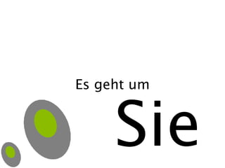 Es geht um Sie 