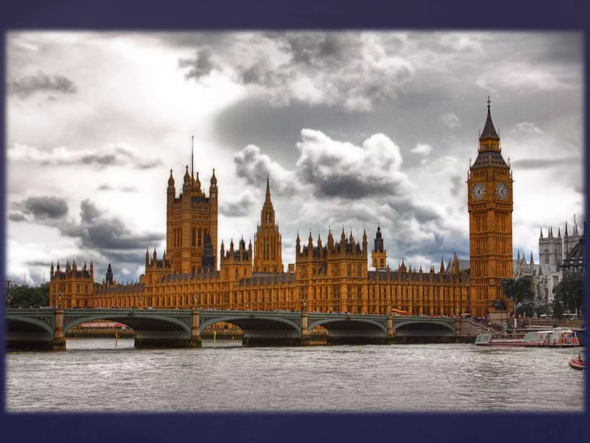 Sightseeing around london