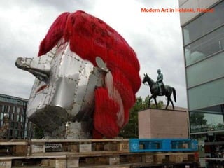 Modern Art in Helsinki, Finland 