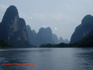 Pinnacles of China on the Li River 