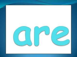Sight word practice | PPTX