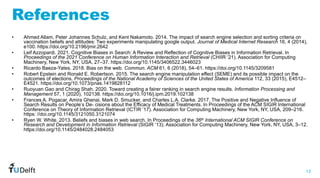 13
WIS
Web
Information
Systems
References
• Ahmed Allam, Peter Johannes Schulz, and Kent Nakamoto. 2014. The impact of sea...