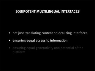 Ubiquity: Designing a Multilingual Natural Language Interface | PDF