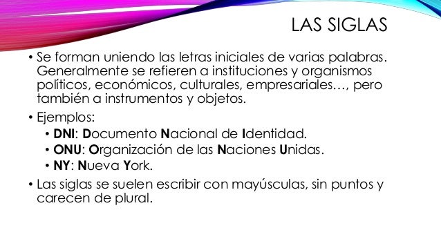 Siglas Y Abreviaturas