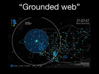 “Grounded web”
 