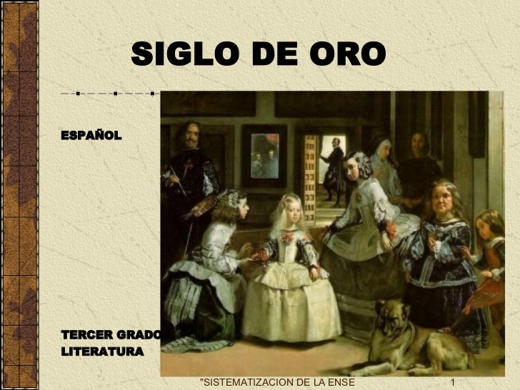 Movimiento Literario Del Siglo De Oro