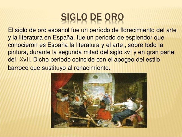 Siglo de oro