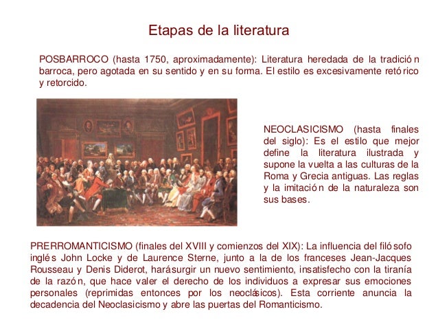 Literatura del siglo XVIII