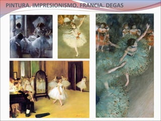 PINTURA. IMPRESIONISMO. FRANCIA. DEGAS
 